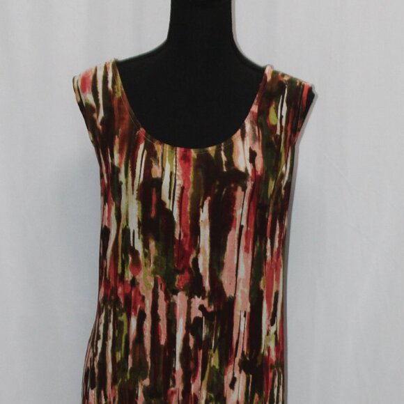 Roaman's Women's Sleeveless Dress - Picture 4 of 15